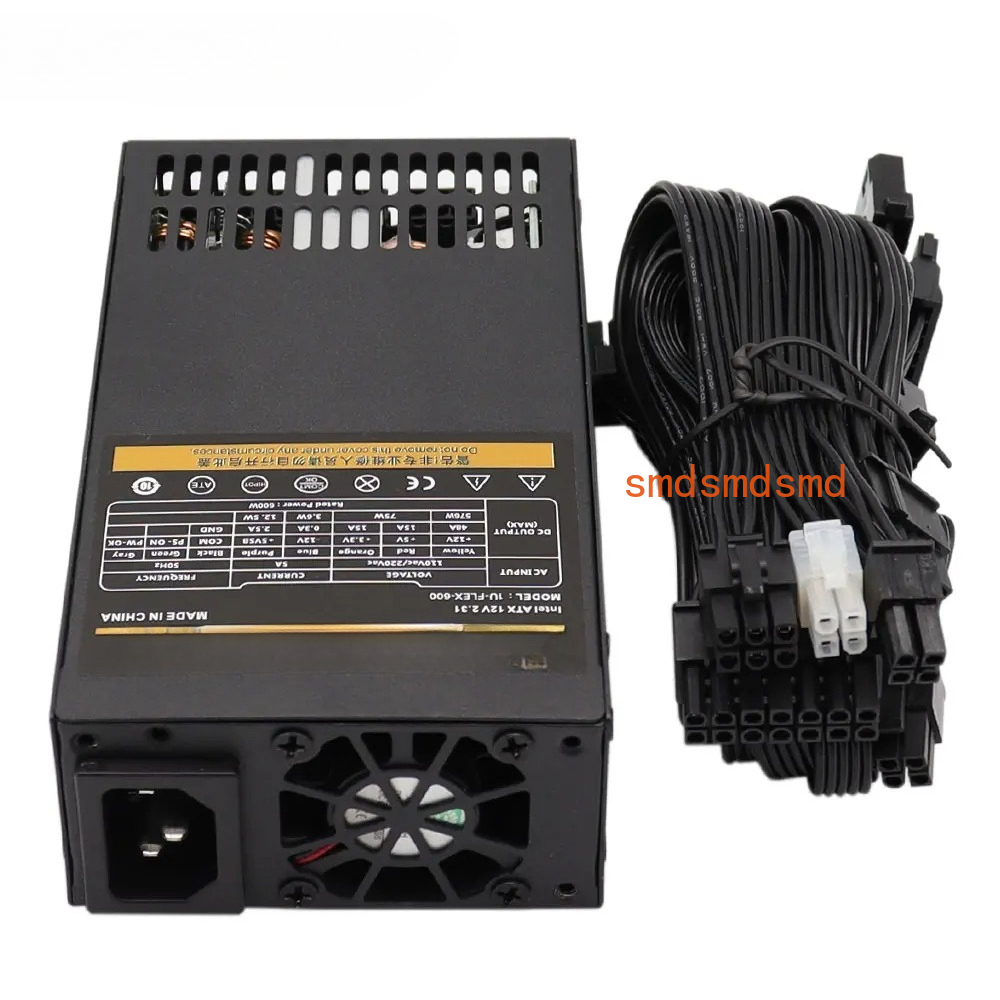 Atx Power Supply 1U Flex 500W - 600W 모듈형 파워 서플라이 소형 1U