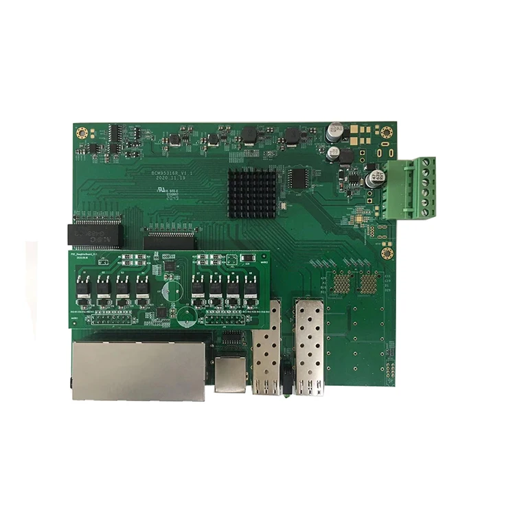 Sfp+ 10G Managed Switch 8 Port - 8포트 10/100/1000Mbps 산업용 엔터프라이즈급 이더넷 네트워크