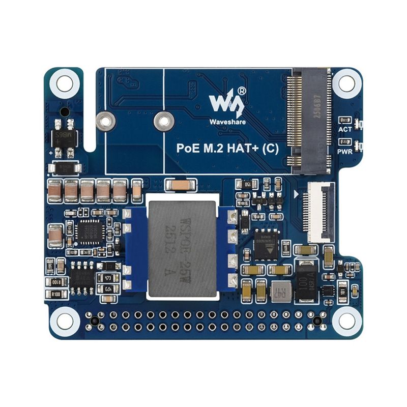 Turing Pi 2 - Waveshare M.2 HAT+ (C) 어댑터 보드,