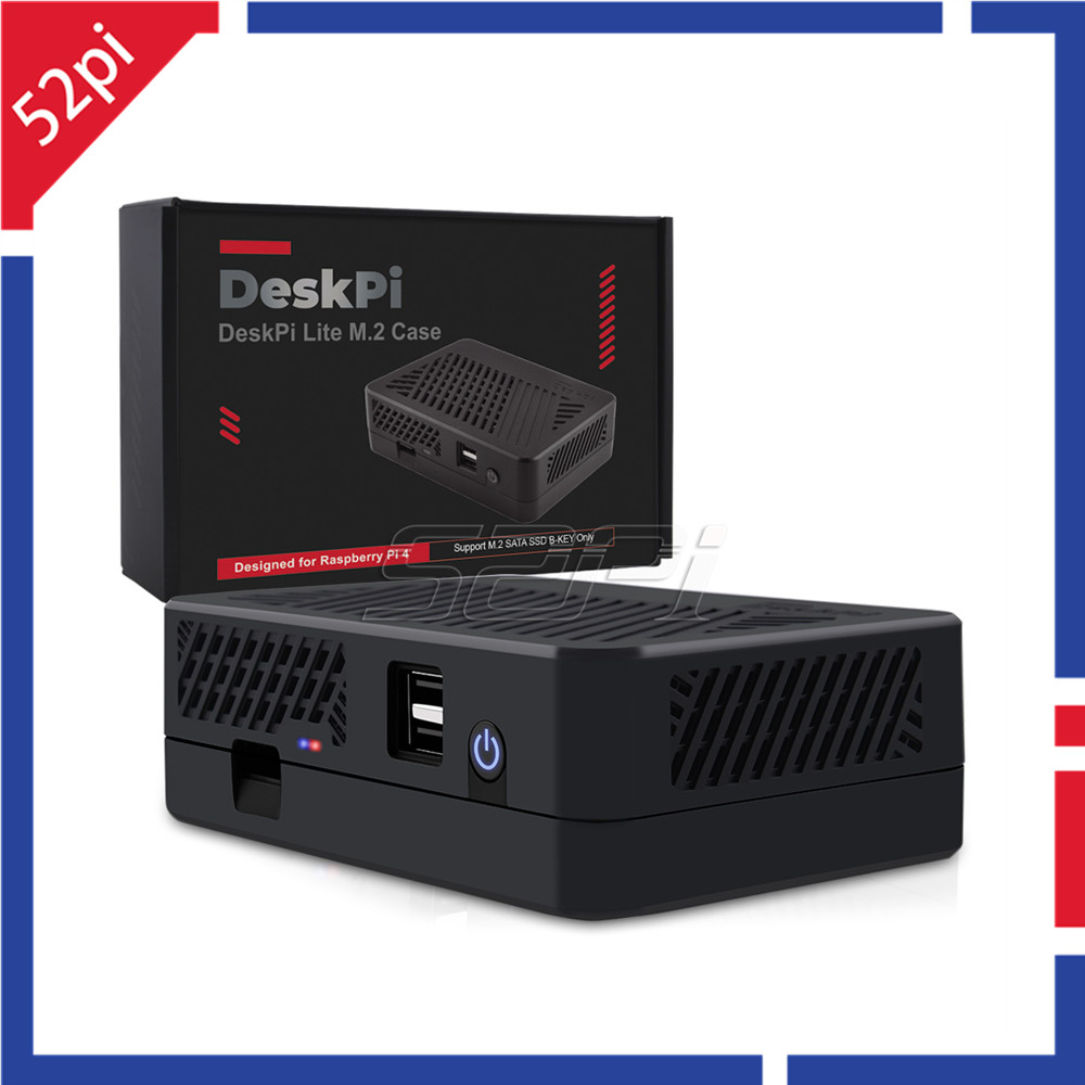 Deskpi Super6C - 데스크파이 라이트 NAS 케이스, M.2 SATA