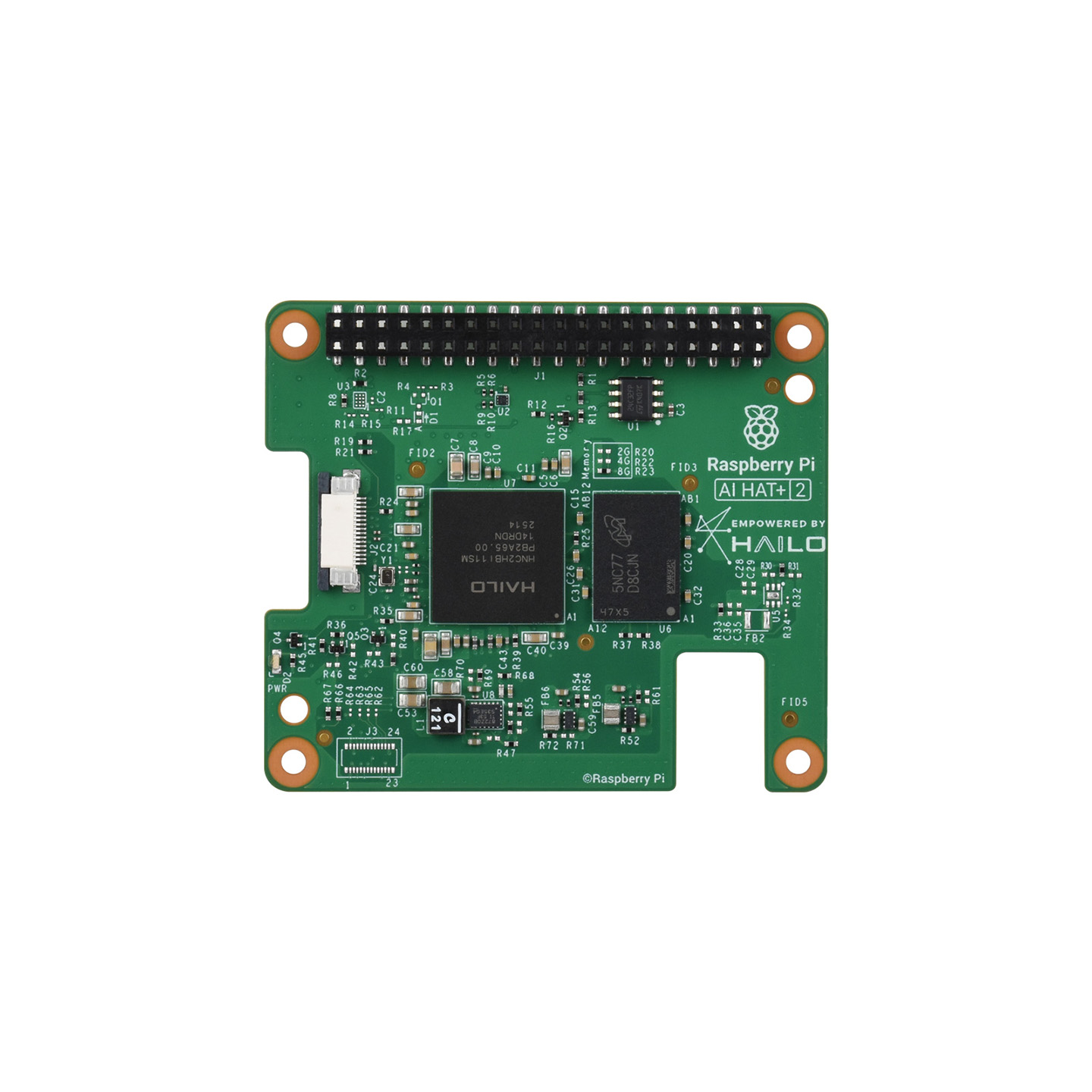 Raspberry Pi 5 8Gb - 라즈베리 파이 AI 모듈+ 2, 내장형