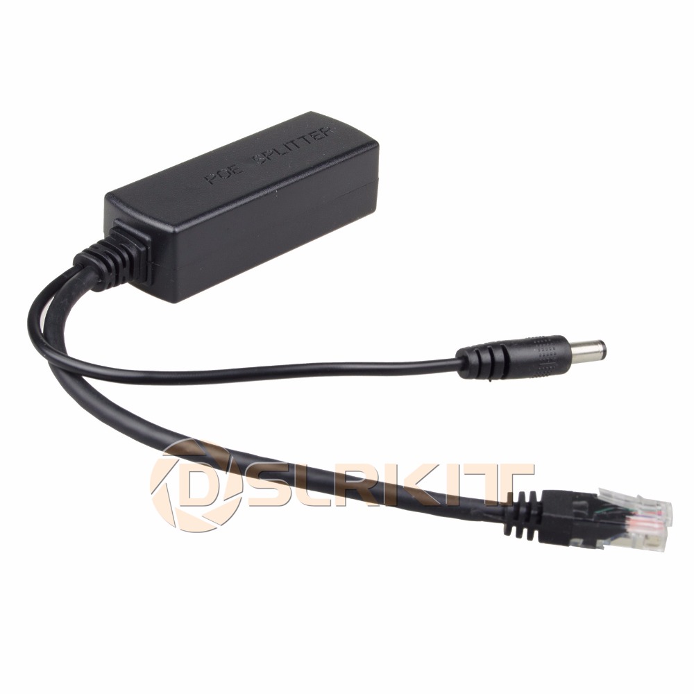 Active Poe Splitter Gigabit 12V 2A - DSLRKIT 기가비트 액티브 PoE 분배기 이더넷