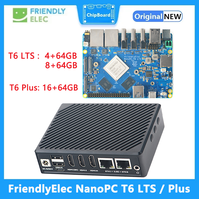 FriendlyElec NanoPC T6 LTS/Plu - Nanopc T6 16Gb 리뷰 및 가격
