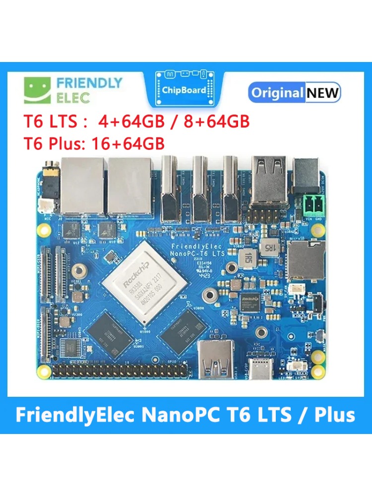 FriendlyElec NanoPC T6 LTS/Plu - Nanopc T6 16Gb 리뷰 및 가격