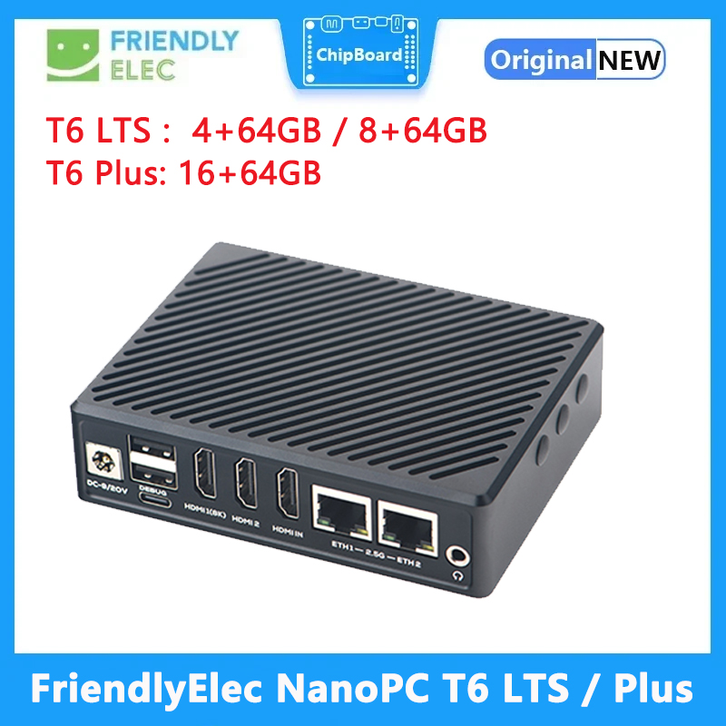 FriendlyElec NanoPC T6 LTS/Plu - Nanopc T6 16Gb 리뷰 및 가격