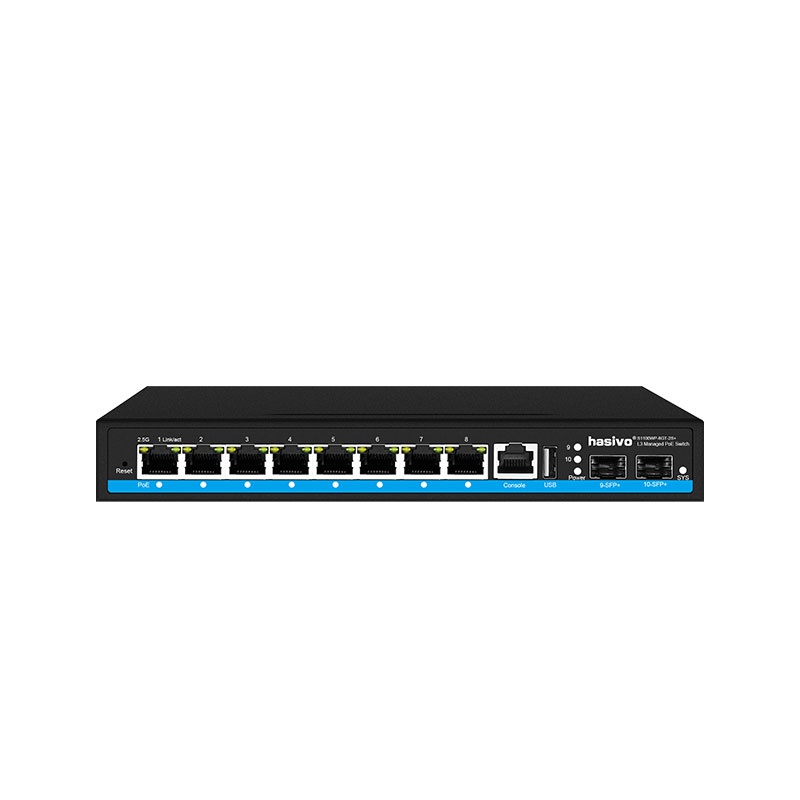 8 포트 L3 관리형 2.5Gps PoE 또는 PoE  - Sfp+ 10G Managed Switch 8 Port 리뷰 및 가격