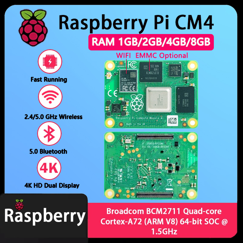 라즈베리 파이 CM4 1GB/2GB/4GB/8GB RA - Raspberry Pi Cm4 8Gb Ram 32Gb Emmc Wifi 리뷰 및 가격