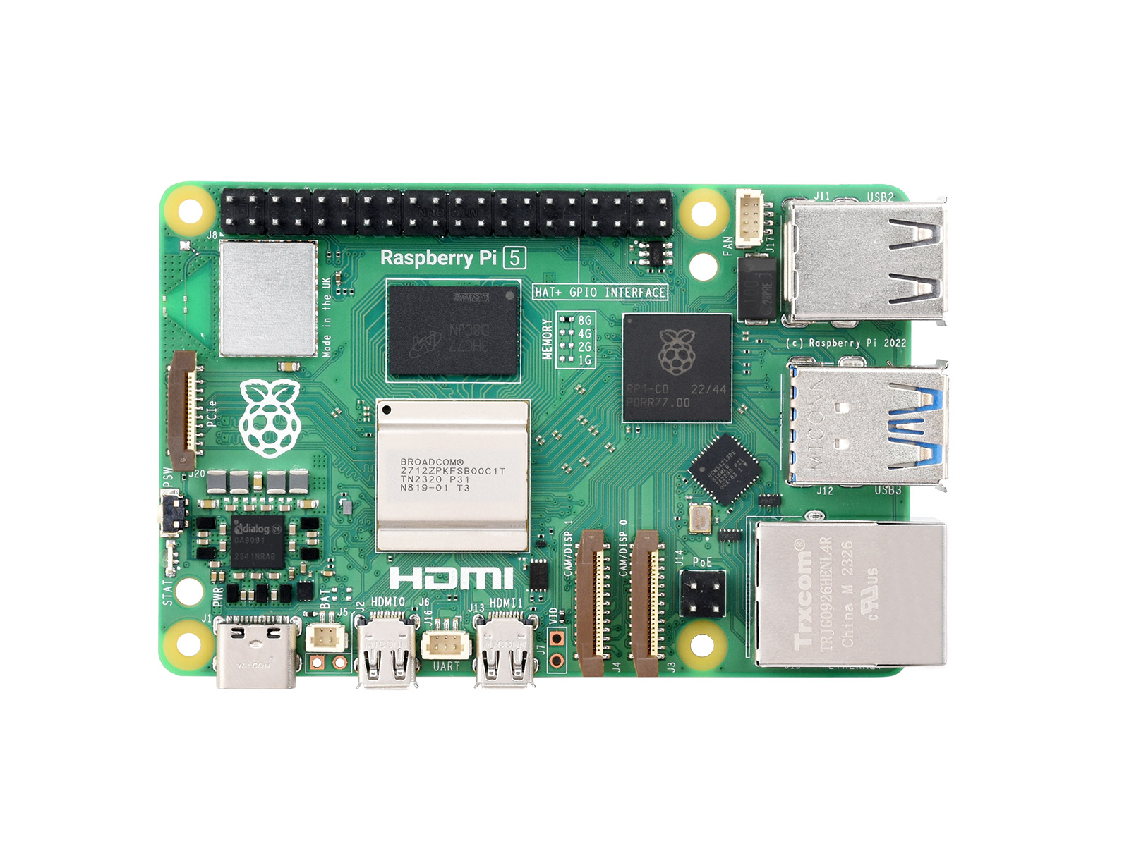 라즈베리 파이 5, 2GB/4GB/8GB RAM 옵션, - Raspberry Pi 5 8Gb 리뷰 및 가격