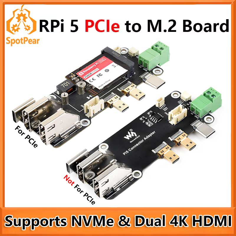 라즈베리 파이 5 PCIe to M.2 다기능 어댑터  - Turing Pi 2 리뷰 및 가격