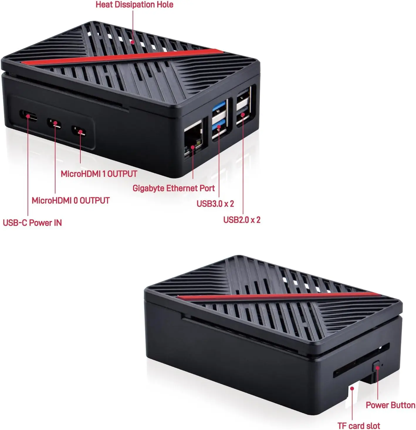 GeekPi 라즈베리 파이 5, Pi 5 ABS 보호  - Raspberry Pi 5 8Gb 리뷰 및 가격