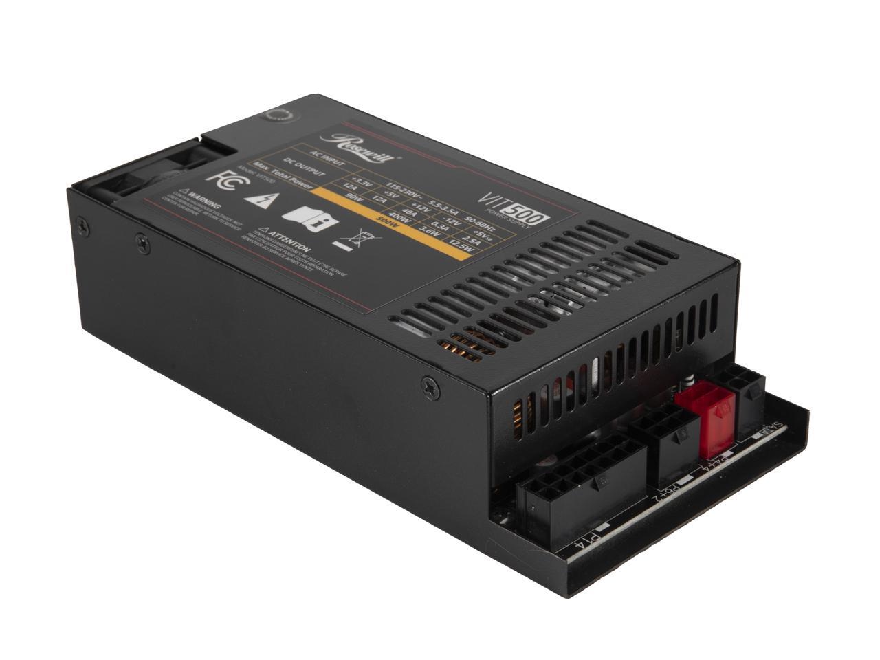 Rosewill VIT 500W, 미니 ITX/Flex - Atx Power Supply 1U Flex 500W 리뷰 및 가격