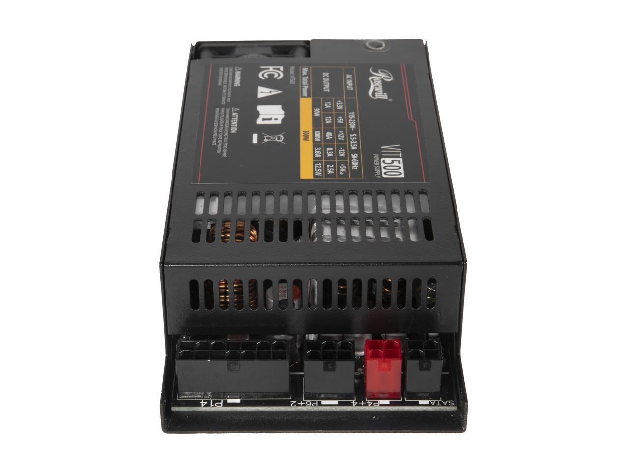 Rosewill VIT 500W, 미니 ITX/Flex - Atx Power Supply 1U Flex 500W 리뷰 및 가격