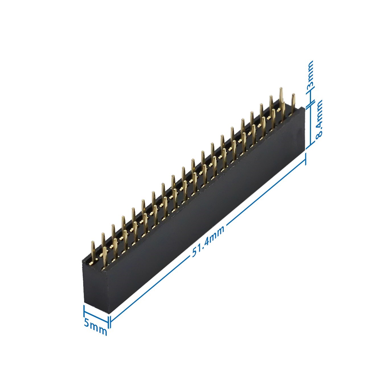 2*20 삼중층 고음위치 2.54mm GPIO 고음위치 - Turing Pi 2 리뷰 및 가격