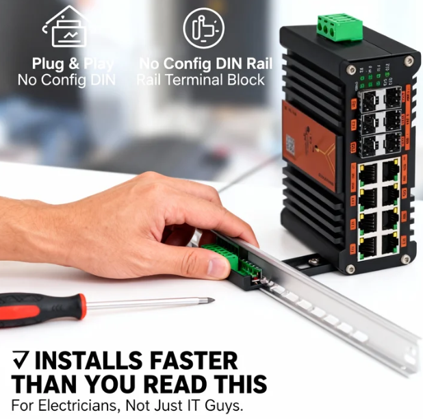 산업용 L2+ 관리형 PoE 스위치 8포트 10G SF - Managed Gigabit Poe Switch 8 Port 802.3At 리뷰 및 가격