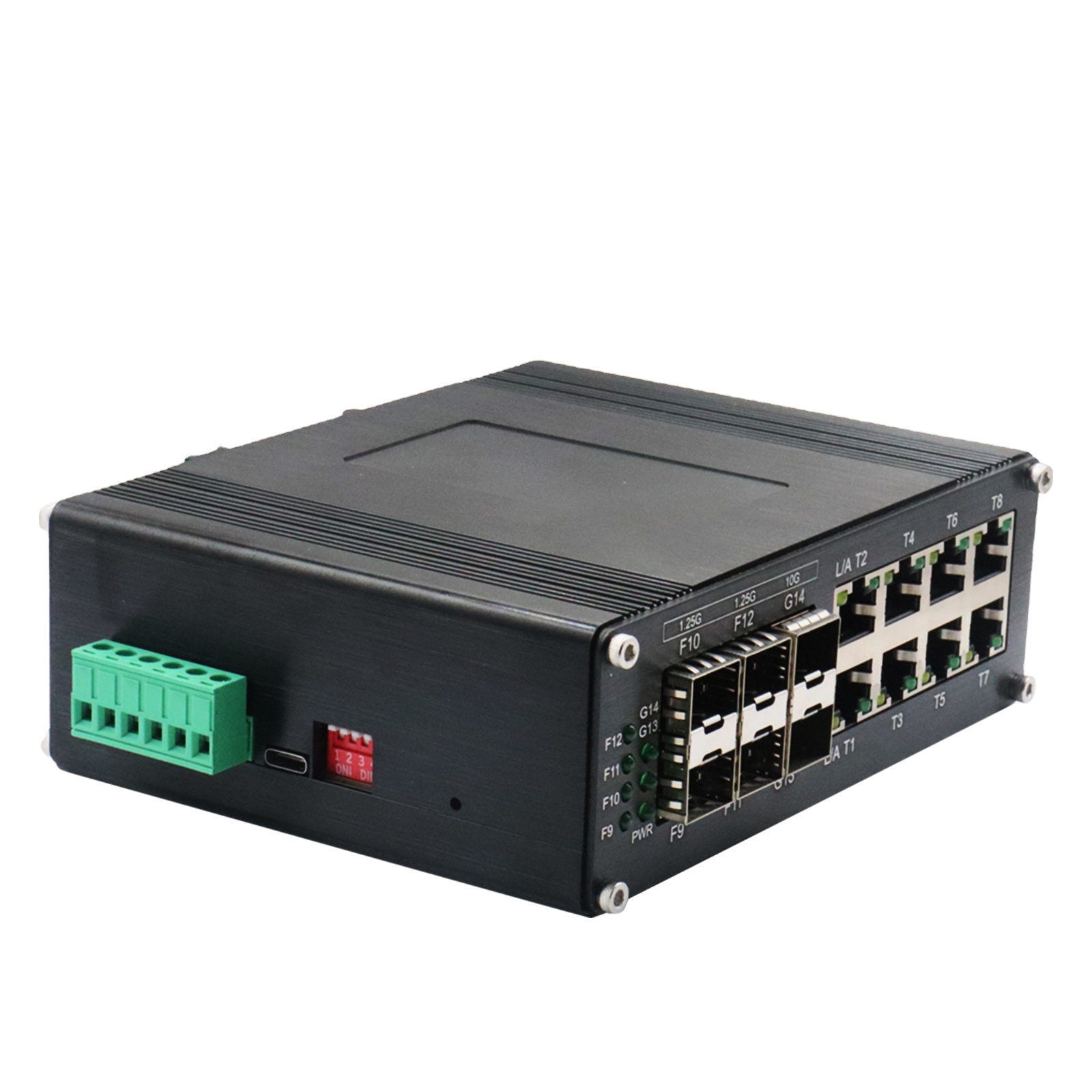 산업용 L2+ 8포트 10/100/1000T + 4포트 - Sfp+ 10G Managed Switch 8 Port 리뷰 및 가격