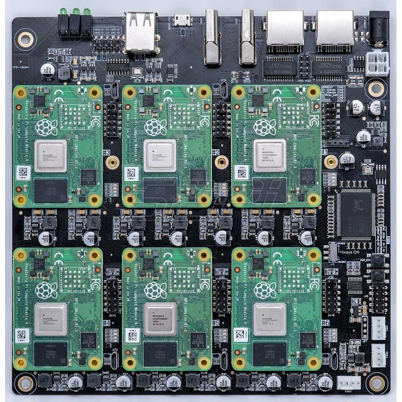 52Pi 뉴 데스크피 Super6C 라즈베리 파이 CM - Deskpi Super6C 리뷰 및 가격