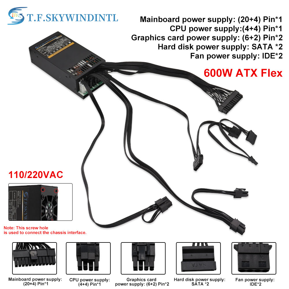 Flex 600W 모듈형 전원 공급 장치 소형 1U 컴 - Atx Power Supply 1U Flex 500W 리뷰 및 가격